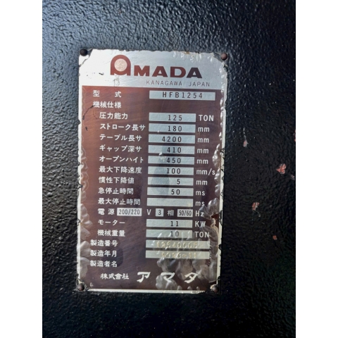 Máy chấn AMADA PROMECAM HFB-1254